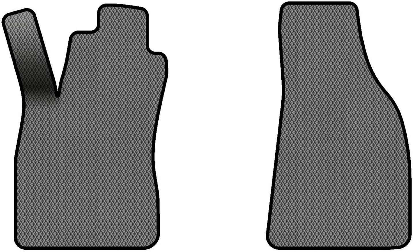 EVA килимки в салон авто передні EVAtech для A4 (B7) MT Audi 2004-2008 3 покоління Combi EU (AU3414AV2RGB)