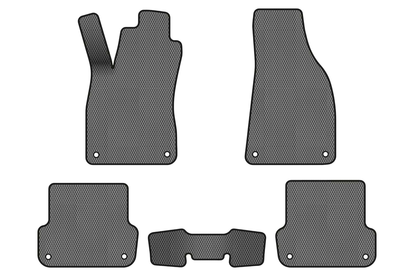 EVA коврики в салон авто EVAtech для A4 (B7) MT Audi 2004-2008 3 поколение Combi EU (AU3414CV5AV8RGB)