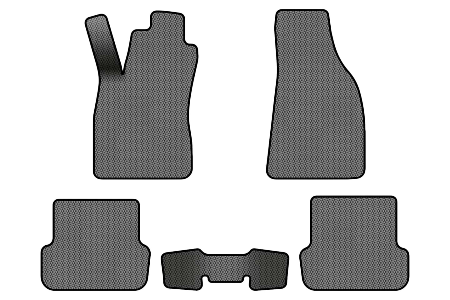 EVA коврики в салон авто EVAtech для A4 (B7) MT Audi 2004-2008 3 поколение Combi EU (AU3414CV5RGB)