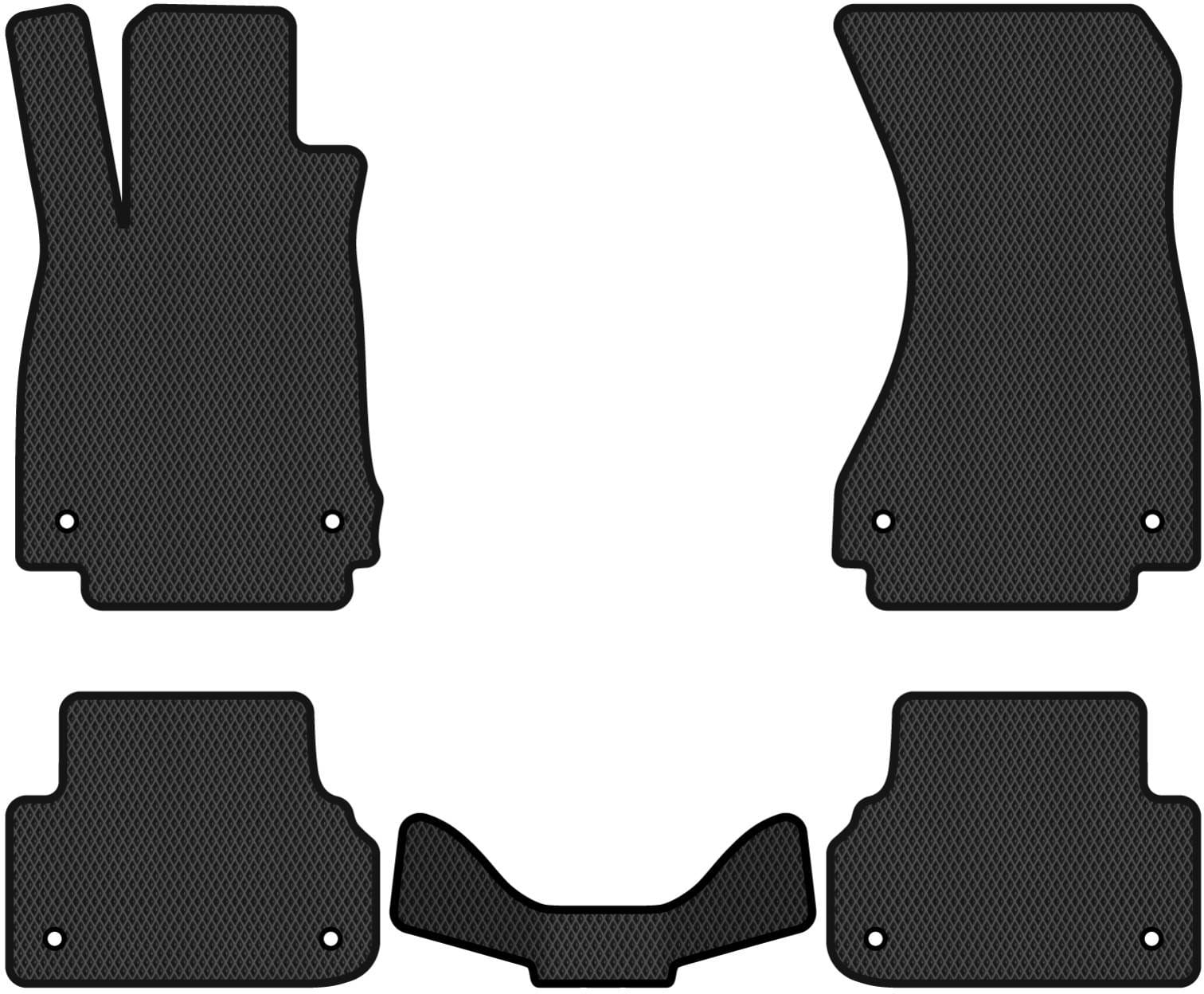 EVA коврики в салон авто EVAtech для A4 (B9) Audi 2015 5 поколение Sedan EU (AU348C5AV8RBB)