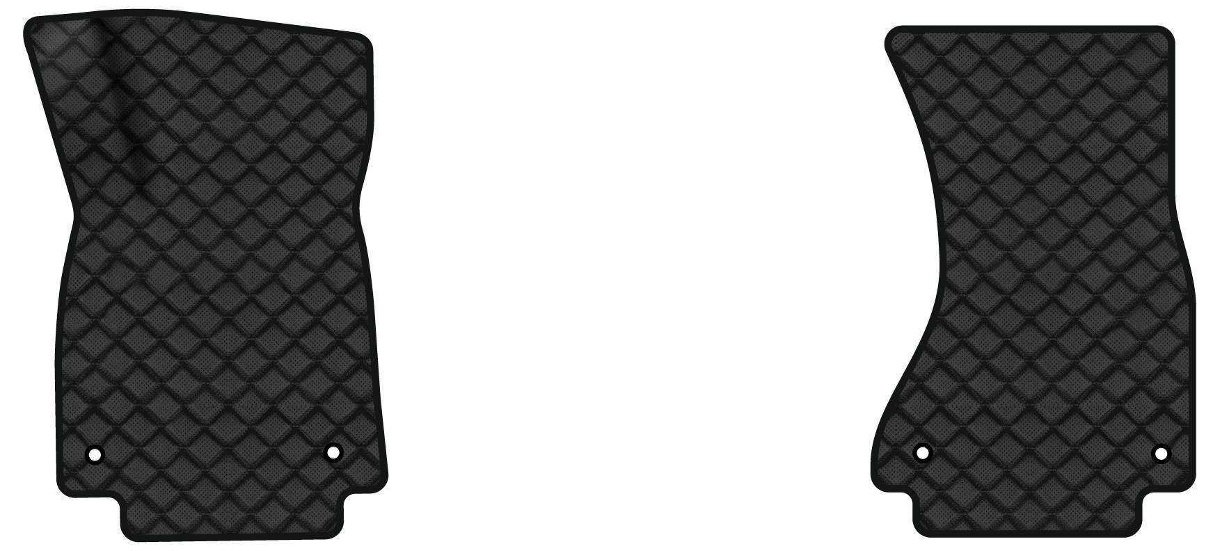 Коврики из экокожи в салон авто передние EVAtech ECO для A6 (C7) Audi 2011-2017 4 поколение Sedan EU AU35AD2AV4BBB