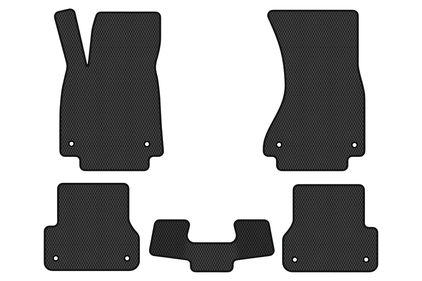 EVA коврики в салон авто EVAtech для A6 (C7) Audi 2011-2017 4 поколение Sedan EU (AU35C5AV8RBB)