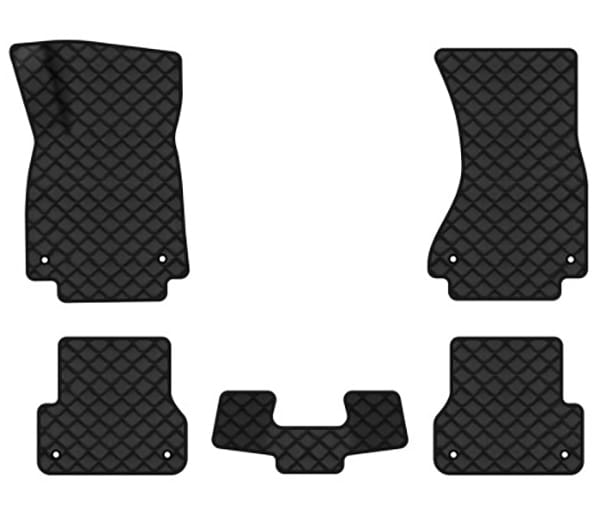 Коврики из экокожи в салон авто EVAtech ECO для A6 (C7) Audi 2011-2017 4 поколение Sedan EU AU35CD5AV8BBB