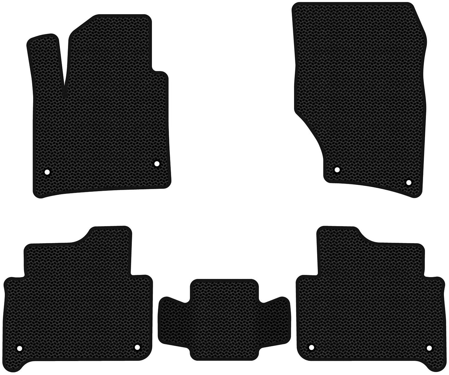 EVA килимки в салон авто EVAtech для Q7 (4L) 7 seats Audi 2005-2015 1 покоління SUV EU (AU38C5AV8KBB)