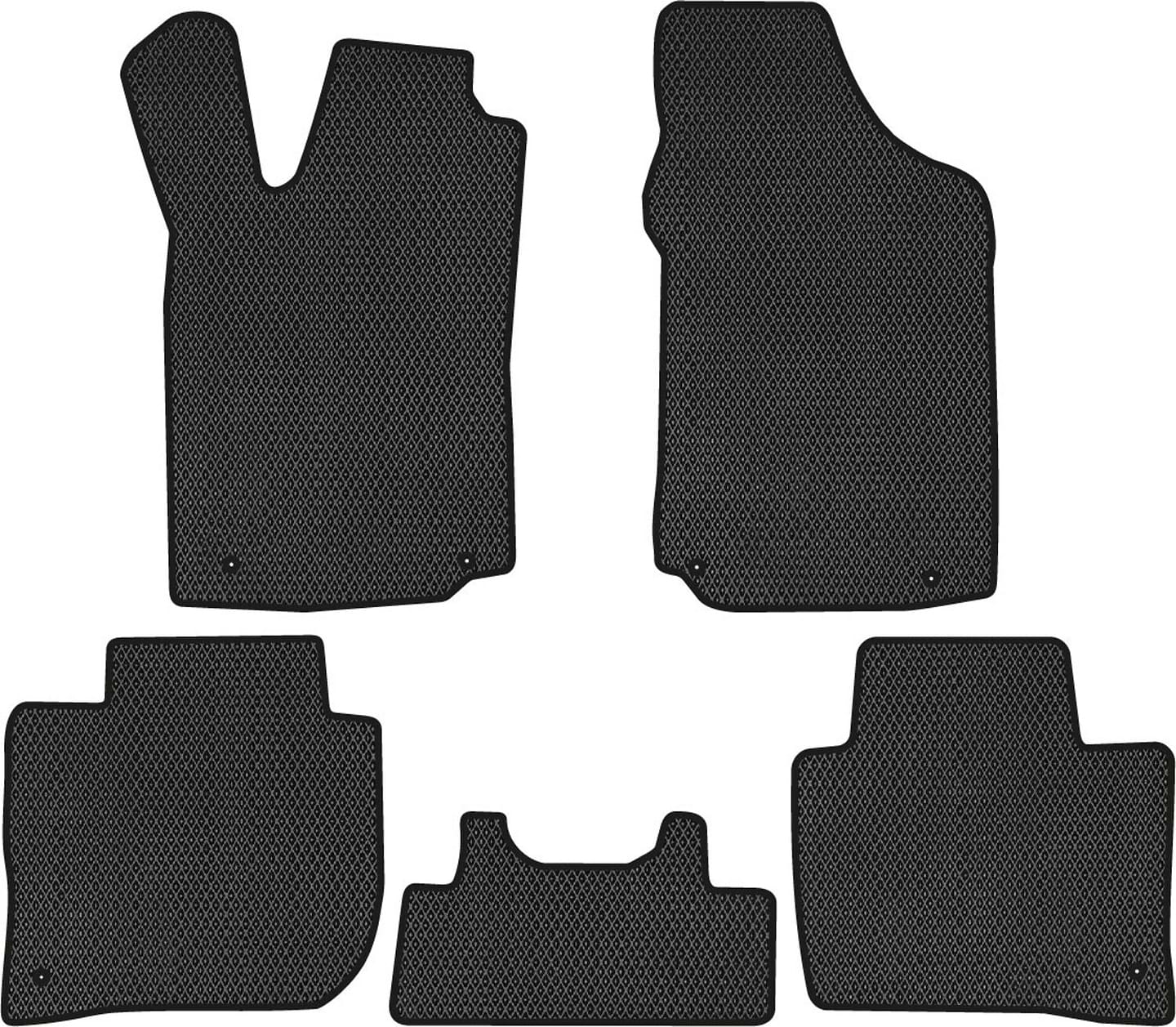 EVA коврики в салон авто EVAtech для 100 (C3) Electric seats Restyling Audi 1988-1991 3 поколение Sedan EU (AU41137CV5LA6RBB)