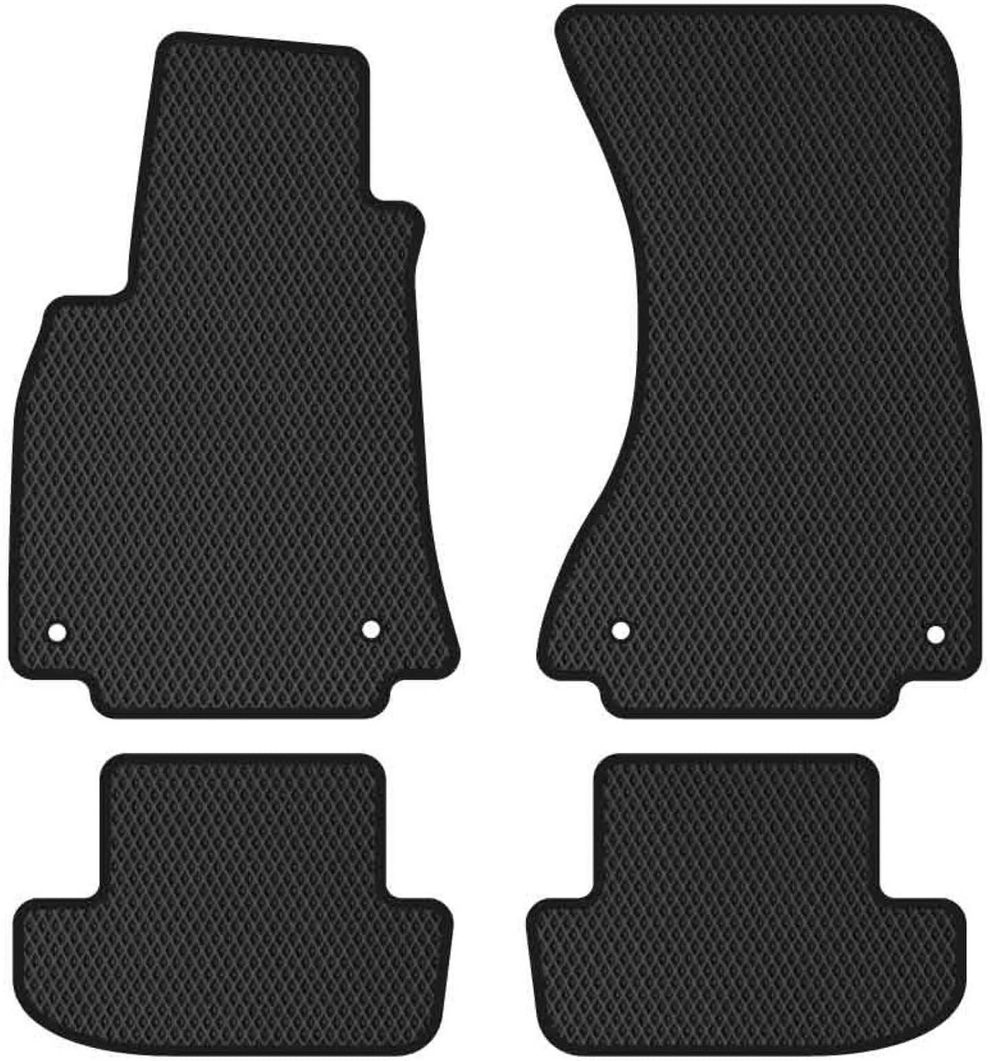 EVA коврики в салон авто EVAtech для A5 (8T) Restyling Audi 2011-2016 1 поколение Coupe EU (AU41613PB4AV4RBB)