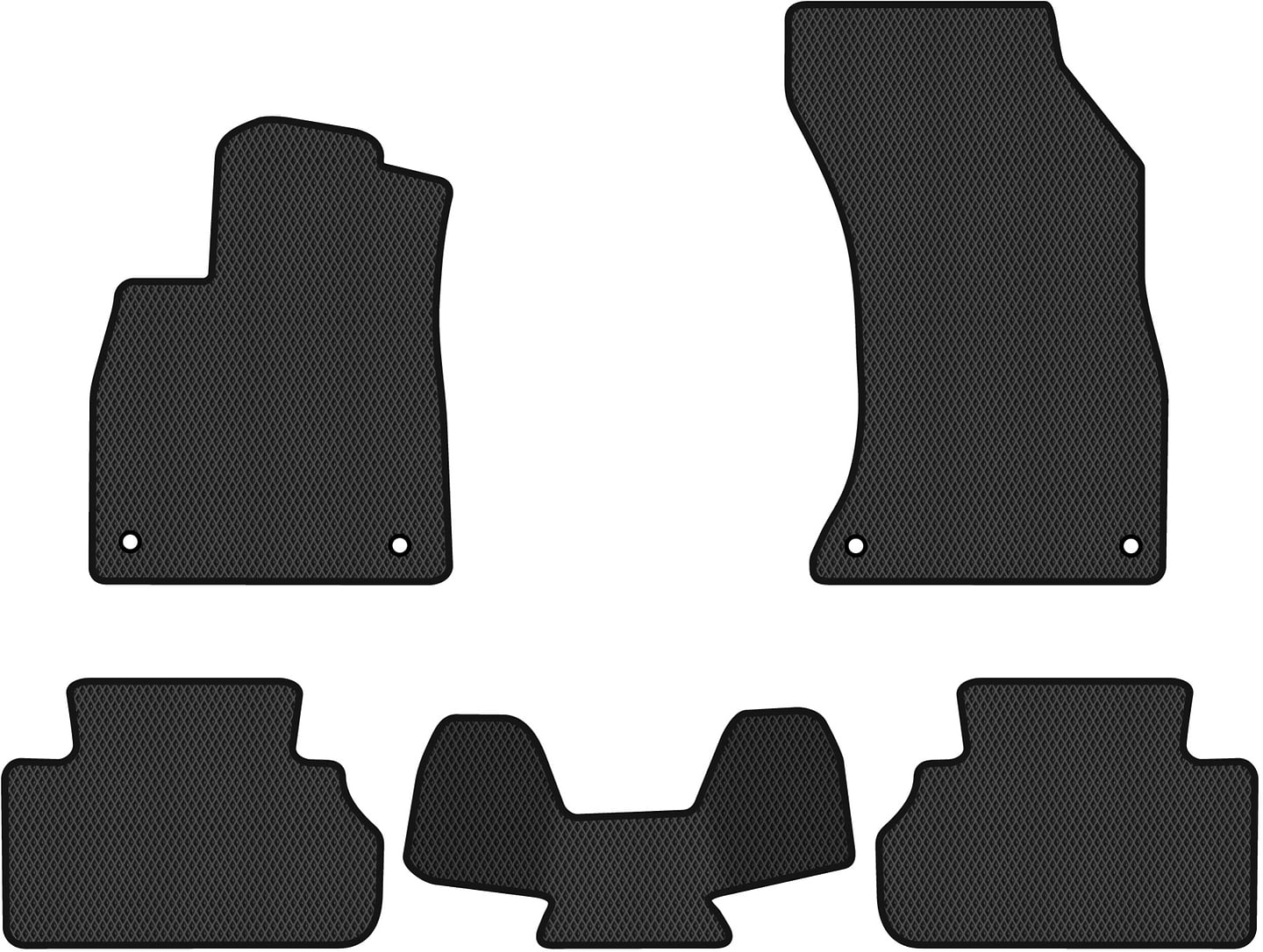 EVA килимки в салон авто EVAtech для Q5 Quattro Premium (FY) Audi 2017-2024 2 покоління SUV USA (AU42729CBB5RBB)