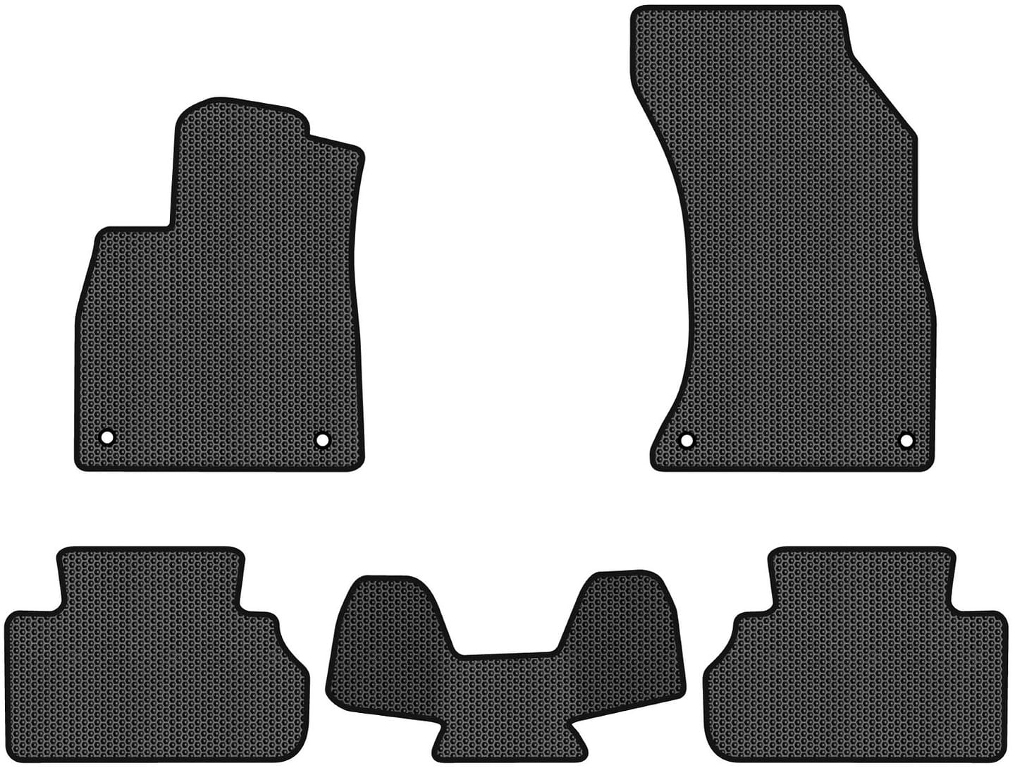 EVA коврики в салон авто EVAtech для Q5 Quattro Premium (FY) Audi 2017-2024 2 поколение SUV USA (AU42729CBB5AV4SBB)