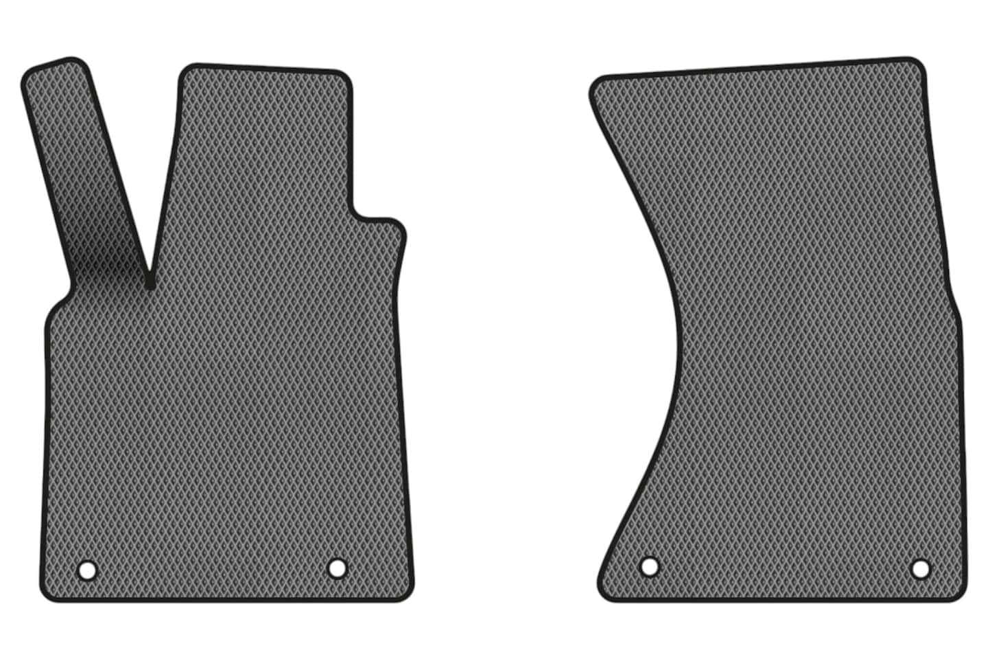 EVA килимки в салон авто передні EVAtech для Q5 (8R) Restyling Audi 2012-2017 1 покоління SUV USA (AU42897A2AV4RGB)