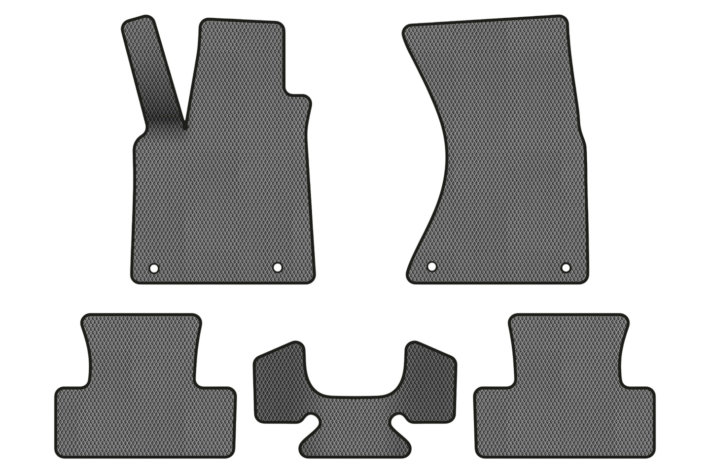 EVA коврики в салон авто EVAtech для Q5 (8R) Restyling Audi 2012-2017 1 поколение SUV USA (AU42897C5AV4RGB)