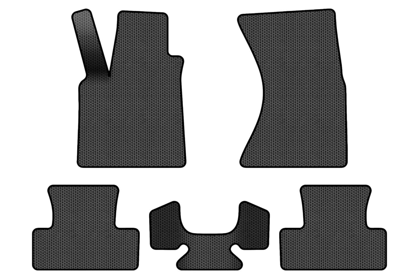 EVA коврики в салон авто EVAtech для Q5 (8R) Restyling Audi 2012-2017 1 поколение SUV USA (AU42897C5SBB)