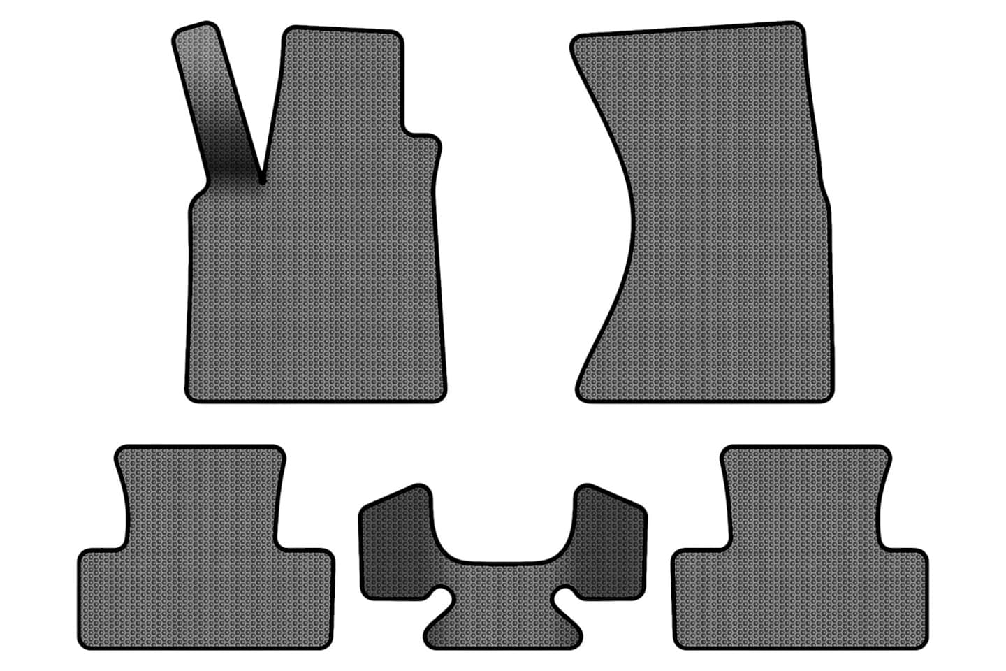 EVA коврики в салон авто EVAtech для Q5 (8R) Restyling Audi 2012-2017 1 поколение SUV USA (AU42897C5SGB)