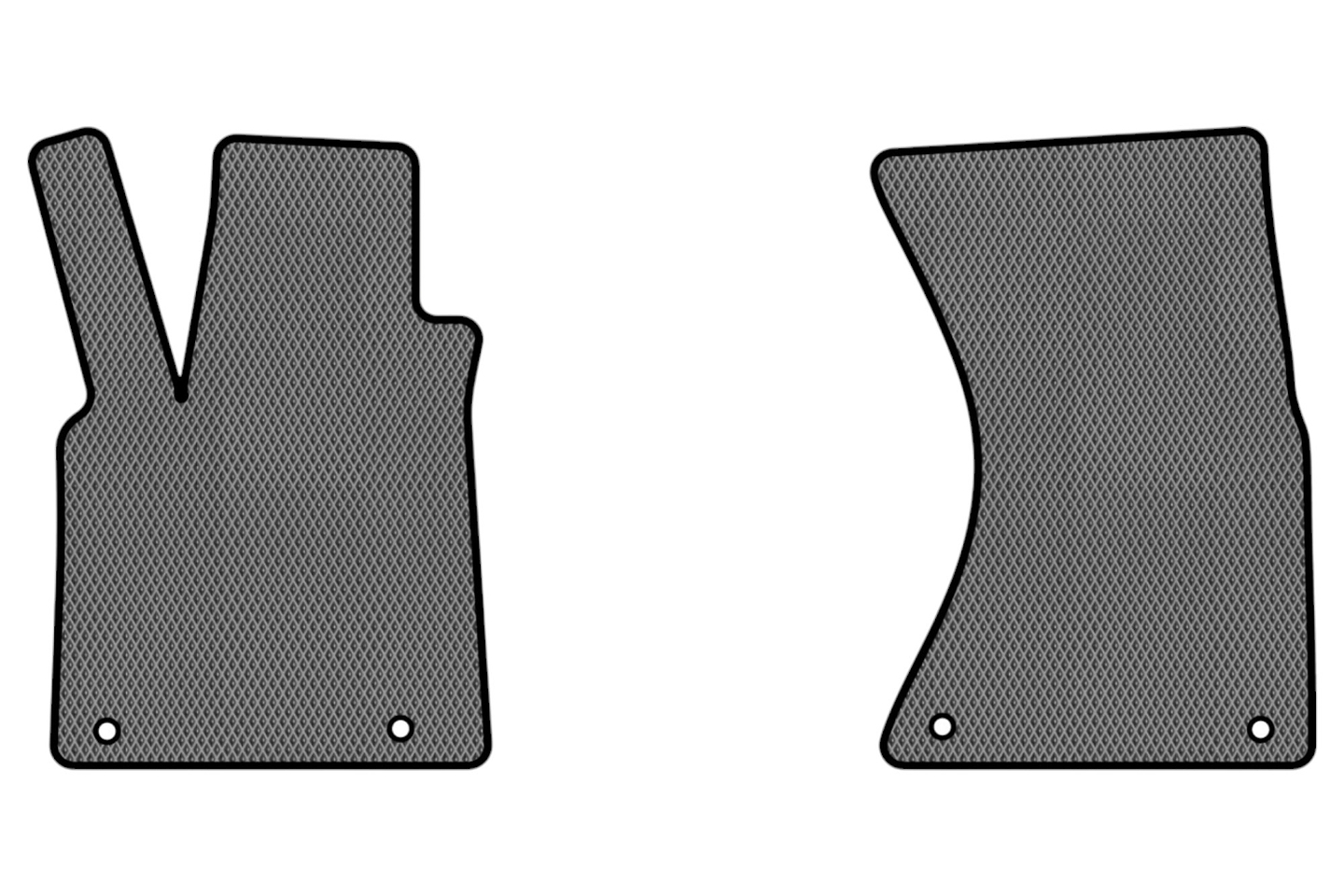 EVA килимки в салон авто передні EVAtech для Q5 (8R) Quattro Restyling Audi 2012-2017 1 покоління SUV USA (AU42898A2AV4RGB)