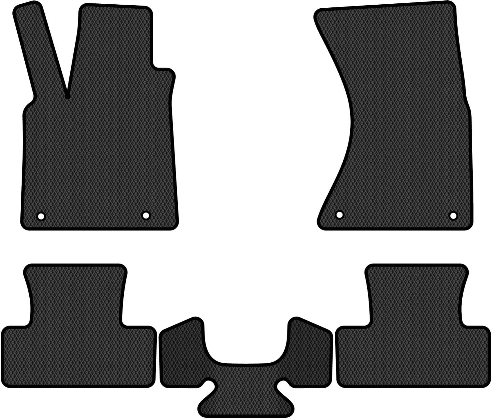 EVA коврики в салон авто EVAtech для Q5 (8R) Quattro Restyling Audi 2012-2017 1 поколение SUV USA (AU42898C5AV4RBB)