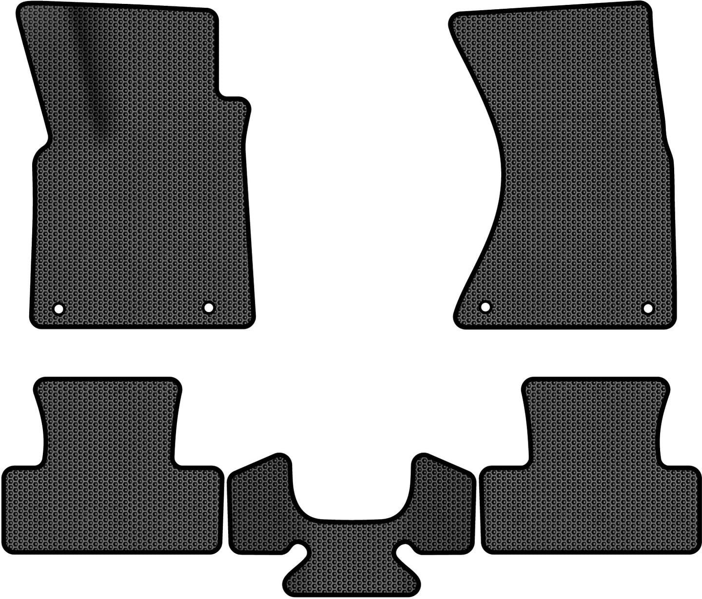 EVA коврики в салон авто EVAtech для Q5 (8R) Quattro Restyling Audi 2012-2017 1 поколение SUV USA (AU42898CD5AV4SBB)