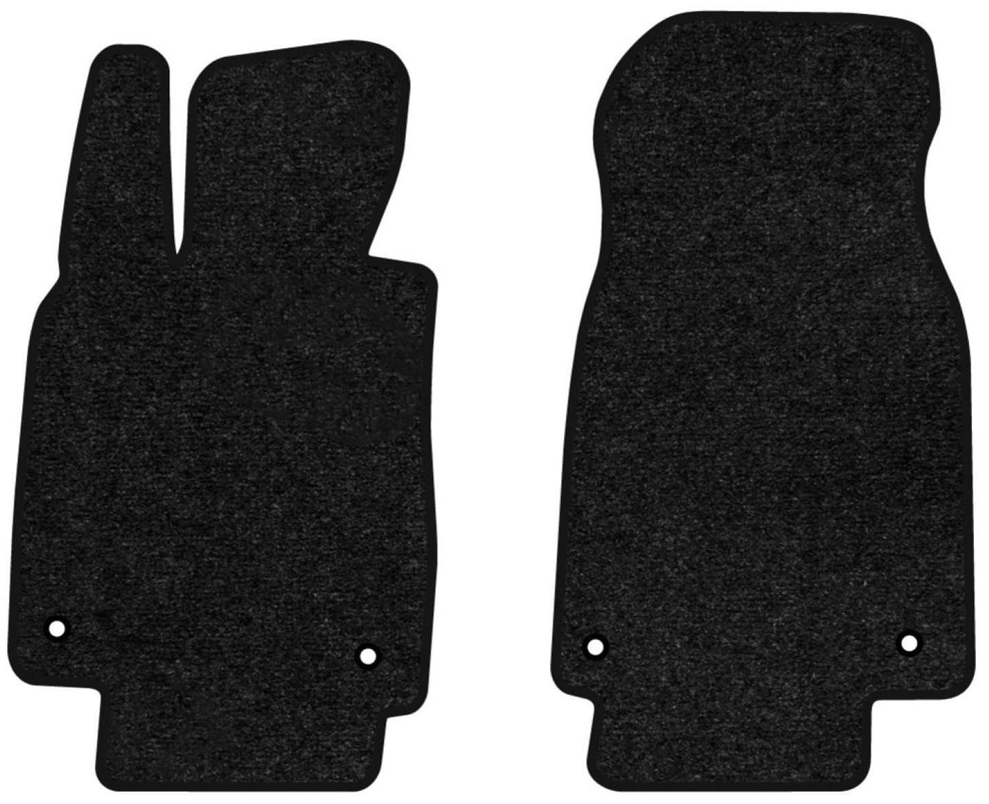 Килимки ворсові в салон авто EVAtech Standard для Audi e-tron GT 2020 1 покоління Sedan EU чорний кант AU42925A2AV4VEB