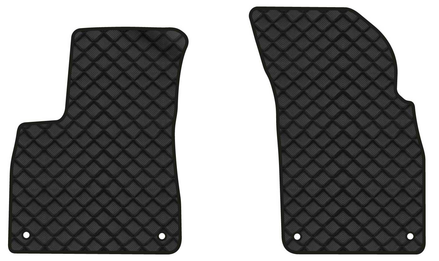 Коврики из экокожи в салон авто передние EVAtech ECO для Q7 (4M) 7 seats Audi 2015 2 поколение SUV USA AU11153AG2AV4BBB