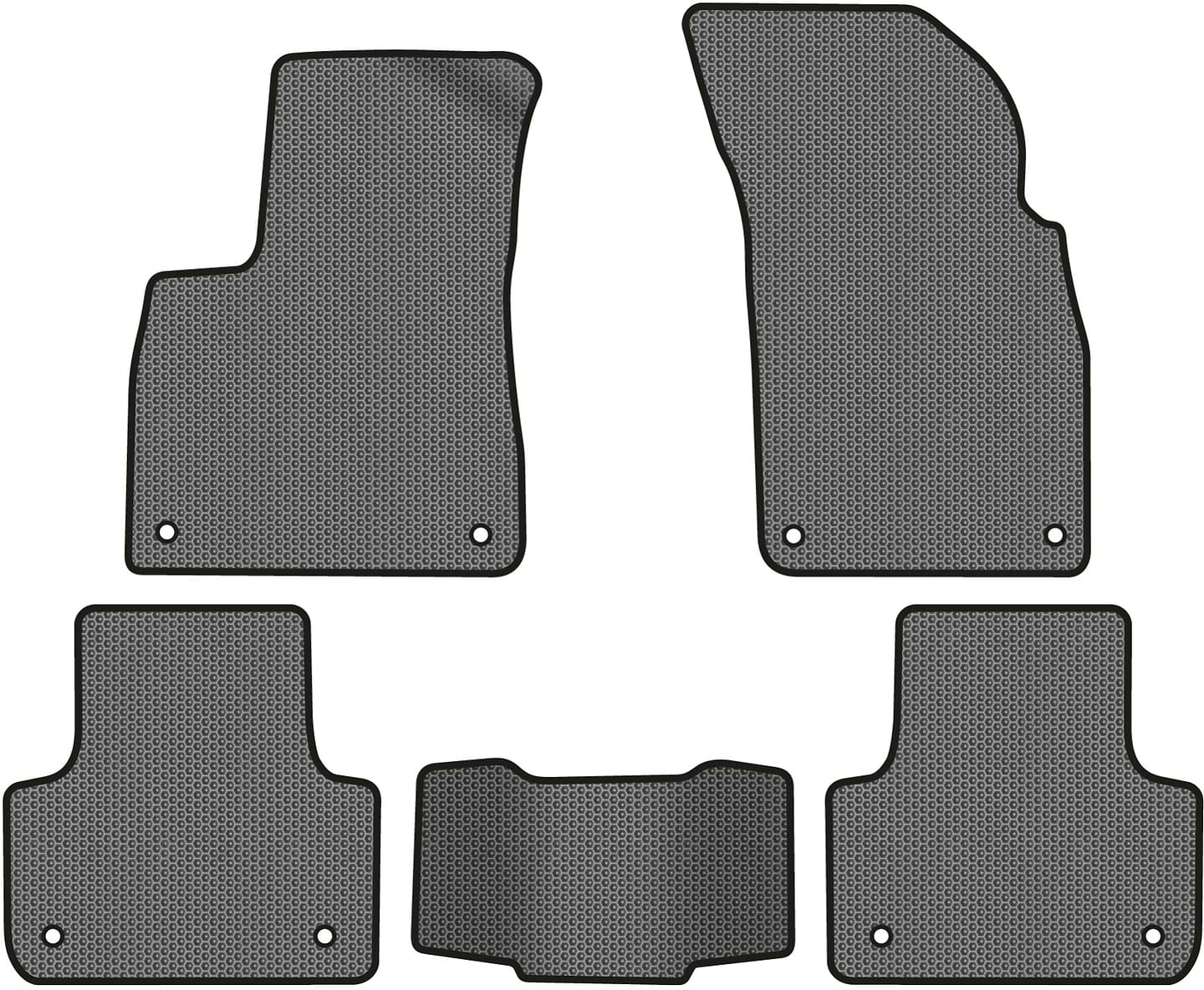 EVA коврики в салон авто EVAtech для Q7 (4M) 5 seats Audi 2015 2 поколение SUV USA (AU43765CG5AV8SGB)