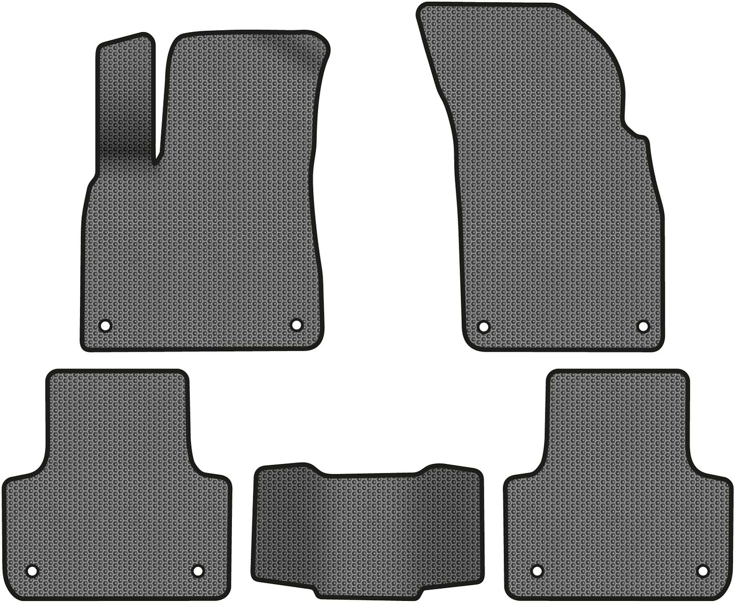 EVA коврики в салон авто EVAtech для Q7 (4M) 5 seats Audi 2015 2 поколение SUV USA (AU43765CV5AV8SGB)