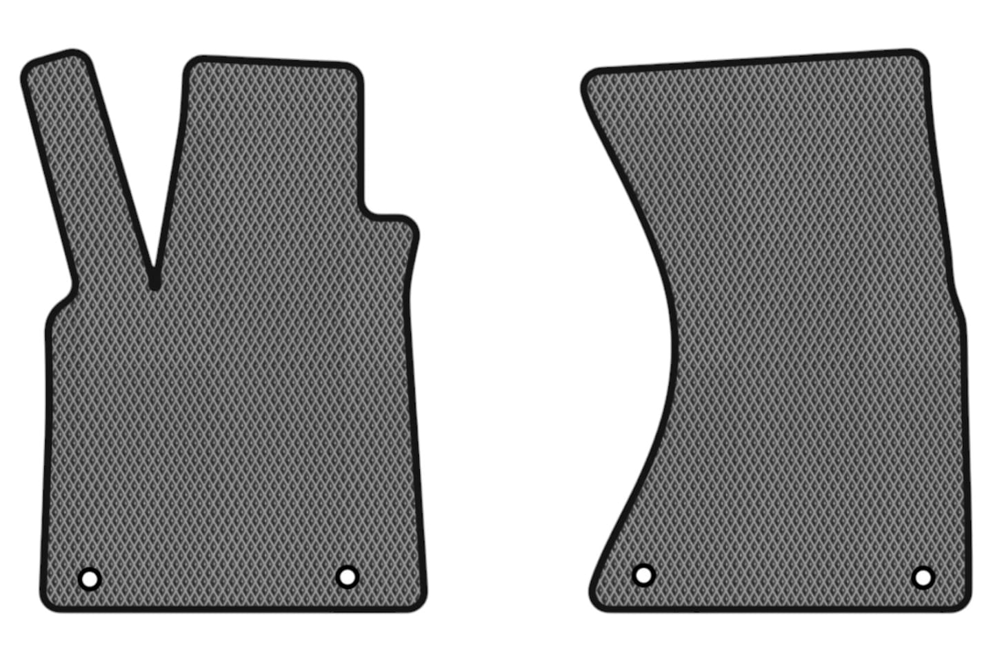 EVA килимки в салон авто передні EVAtech для Q5 (8R) Quattro Restyling Audi 2012-2017 1 покоління SUV EU (AU43930A2AV4RGB)