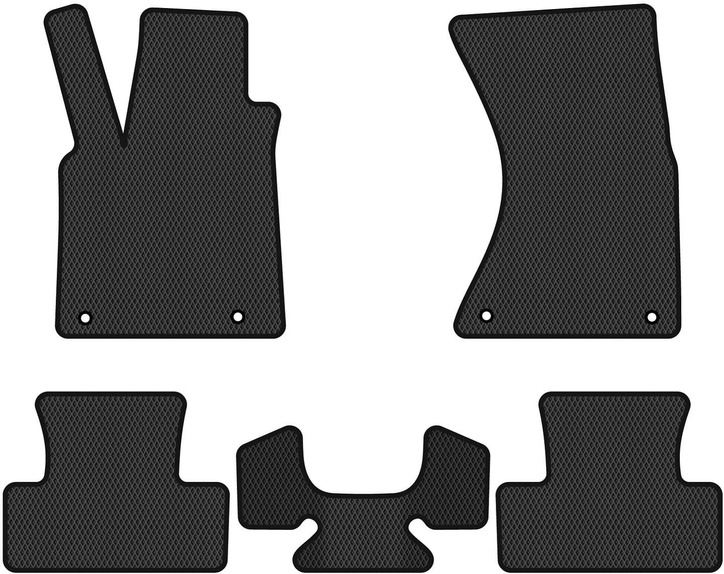 EVA килимки в салон авто EVAtech для Q5 (8R) Quattro Restyling Audi 2012-2017 1 покоління SUV EU (AU43930C5AV4RBB)