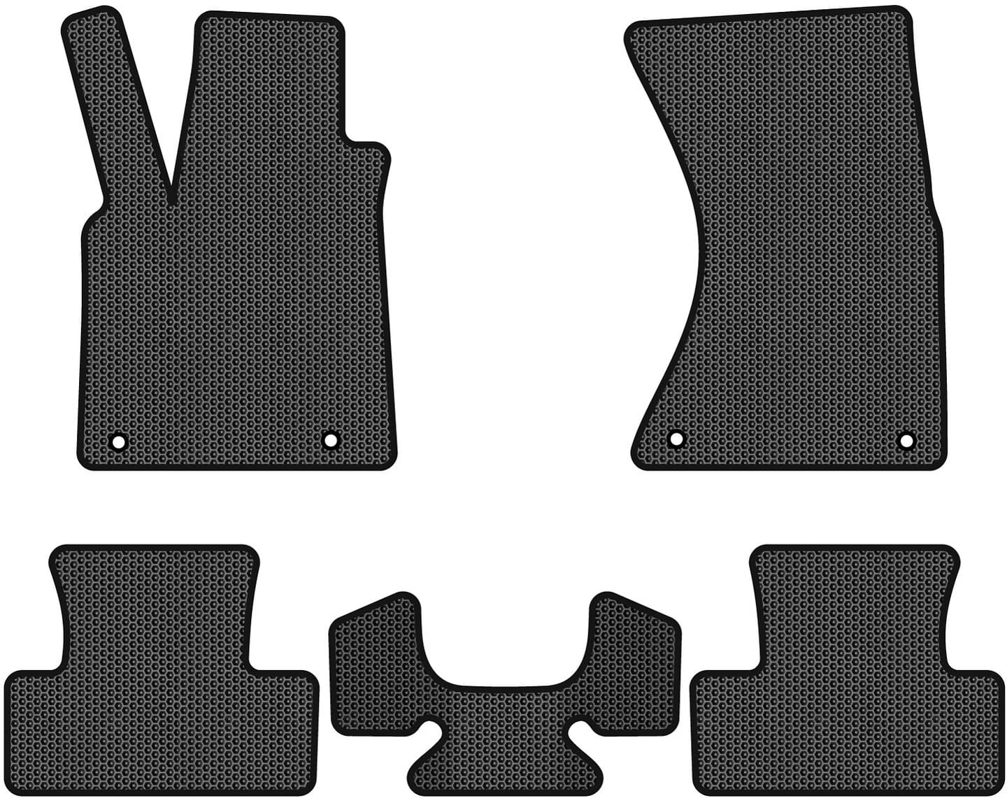 EVA коврики в салон авто EVAtech для Q5 (8R) Quattro Restyling Audi 2012-2017 1 поколение SUV EU (AU43930C5AV4SBB)