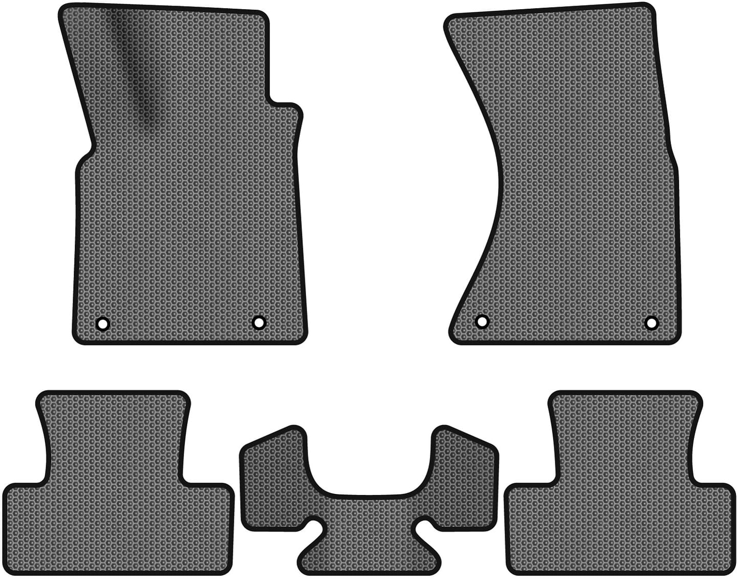 EVA коврики в салон авто EVAtech для Q5 (8R) Quattro Restyling Audi 2012-2017 1 поколение SUV EU (AU43930CD5AV4SGB)