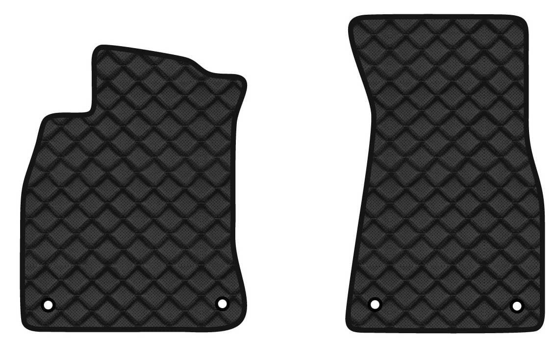 Коврики из экокожи в салон авто передние EVAtech ECO для A6 (C8) Hybrid Audi 2018 5 поколение Sedan EU AU44463AB2AV4BBB