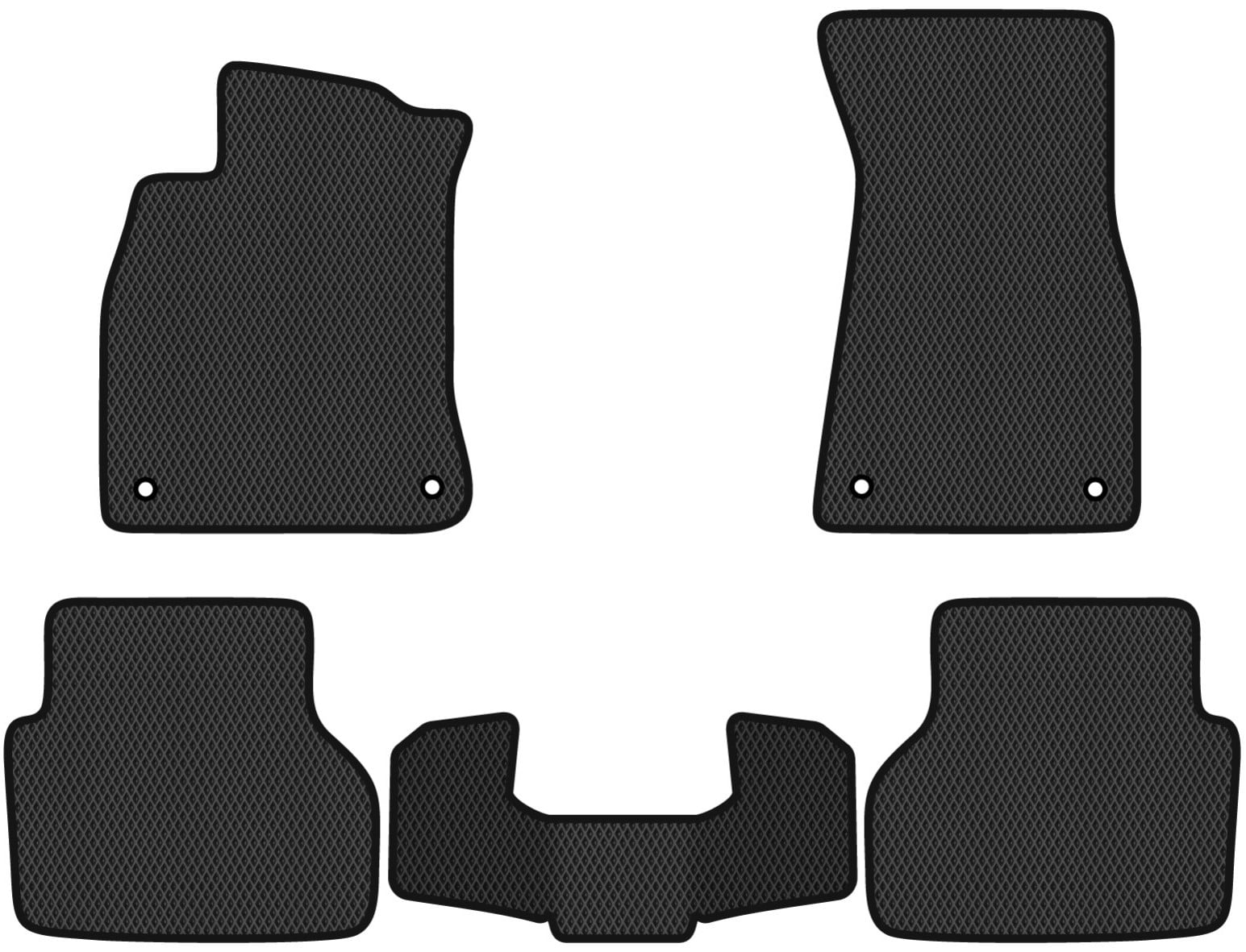 EVA коврики в салон авто EVAtech для A6 (C8) Hybrid Audi 2018 5 поколение Sedan EU (AU44463CB5AV4RBB)