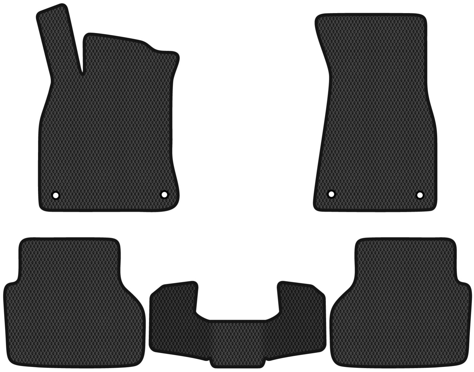 EVA килимки в салон авто EVAtech для A6 (C8) Hybrid Audi 2018 5 покоління Combi EU (AU44464C5AV4RBB)