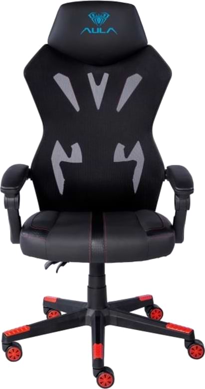 Фото - Крісло для геймерів Aula F010 Gaming Chair Black/Red (6948391286228) Фото - Крісло для геймерів Aula F010 Gaming Chair Black/Red (6948391286228)