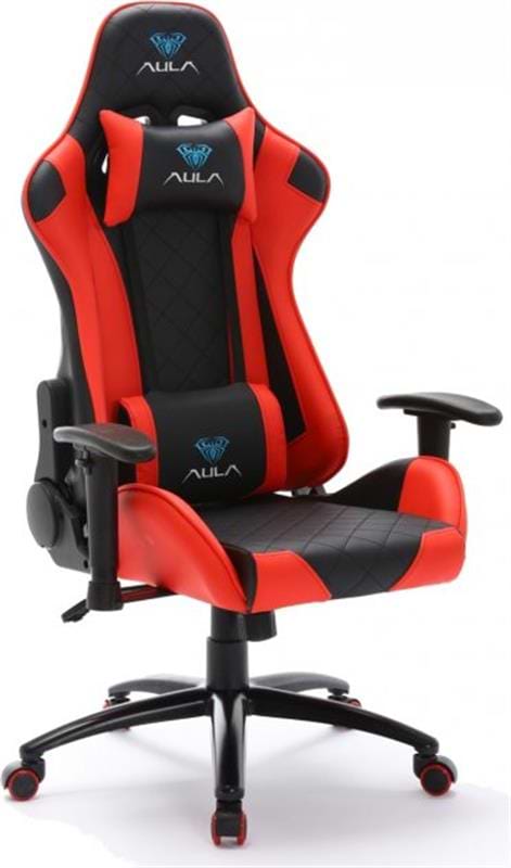 Фото - Кресло для геймеров Aula F1029 Gaming Chair Black/Red (6948391286181)