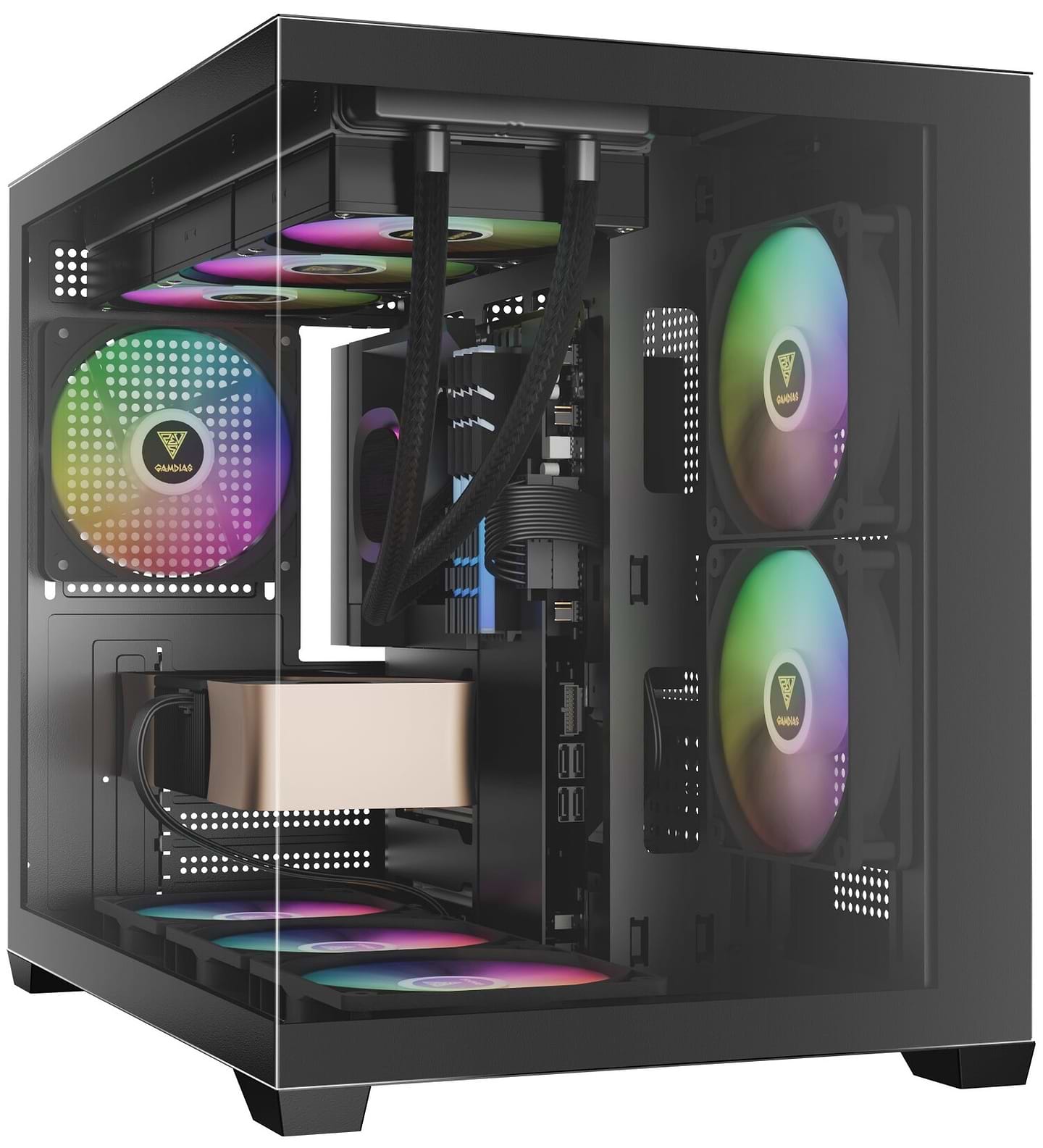 Корпус Gamdias AURA GC10M V2 ARGB (4711514503159) - Фото 1