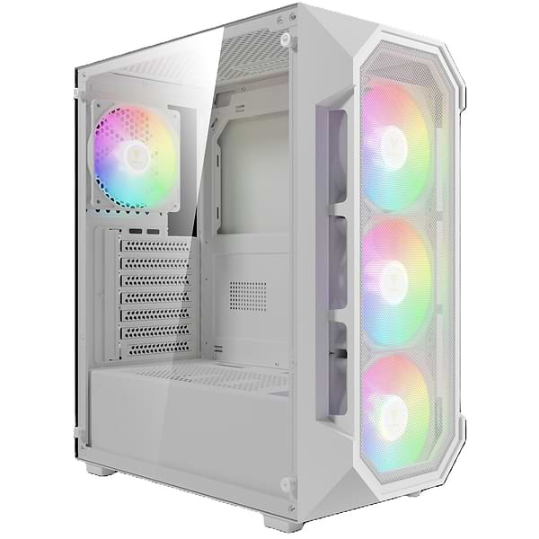 Фото - Корпус Gamdias AURA GC1 ELITE WH ARGB Mid-Tower (4711514500608)