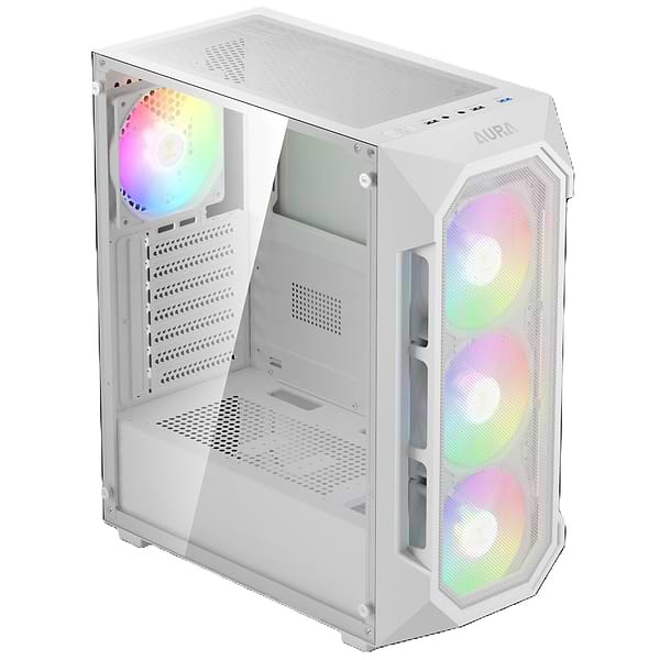 Фото - Корпус Gamdias AURA GC1 ELITE WH ARGB Mid-Tower (4711514500608)