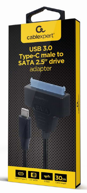 Фото - Переходник Cablexpert USB-C 3.0 на SATA II (AUS3-03)