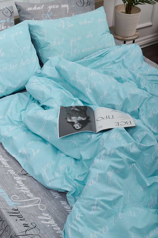 Фото - Комплект постільної білизни Moon&Star 143х210 Autograph Mind Бязь Gold Люкс (MS-820000711)