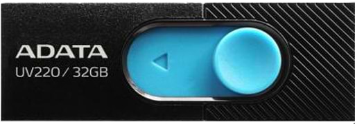 Флеш USB ADATA UV320 32GB USB 3.1 Black-Blue (AUV320-32G-RBKBL)