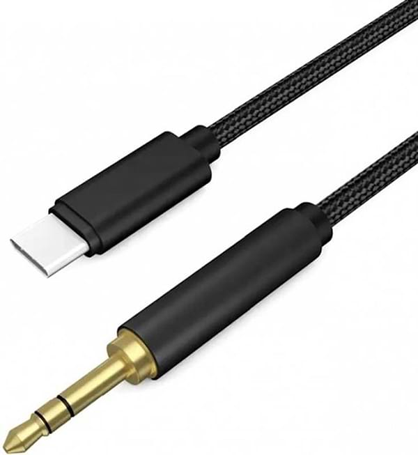 Фото - Уценка - Кабель синхронизации данных XOKO USB Type-C - 3.5 мм (M/M) 1m  Black (AUX-002-BK)