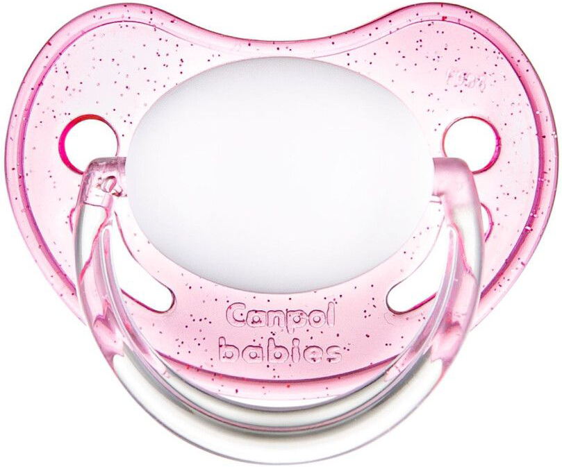 Анатомическая пустышка Canpol babies силиконовая анатомическая 0-6 м-цев Basic (22/427)