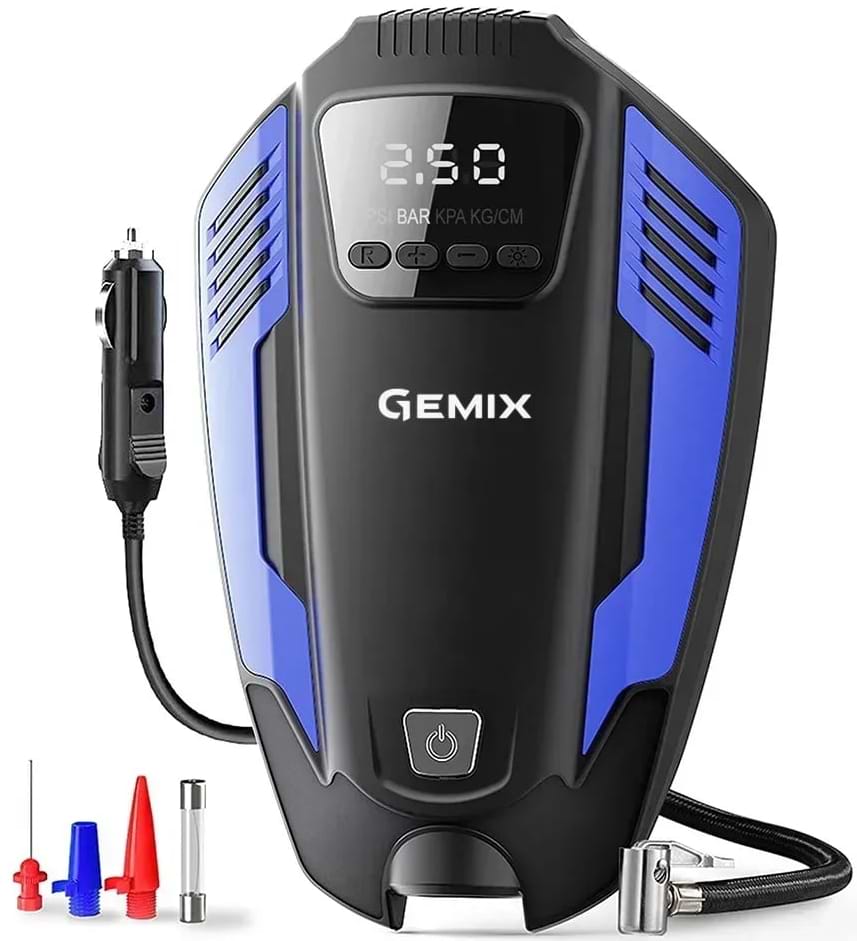 Автокомпресор Gemix Model E black/blue (GMX.Mod.E.BBl) - Фото 1