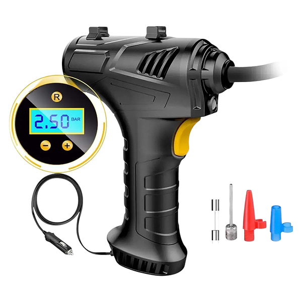 Фото - Автокомпрессор INSPIRE P08 с аккумулятором (INS-P08)