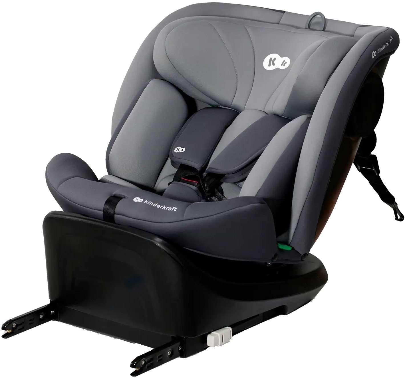 Автокресло Kinderkraft i-Grow i-Size Grey (KCIGRO00GRY0000)