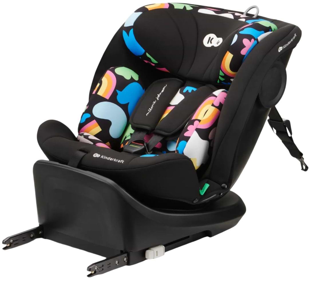 Автокресло Kinderkraft i-Grow i-Size Happy Shapes (KCIGRO00HAP0000)