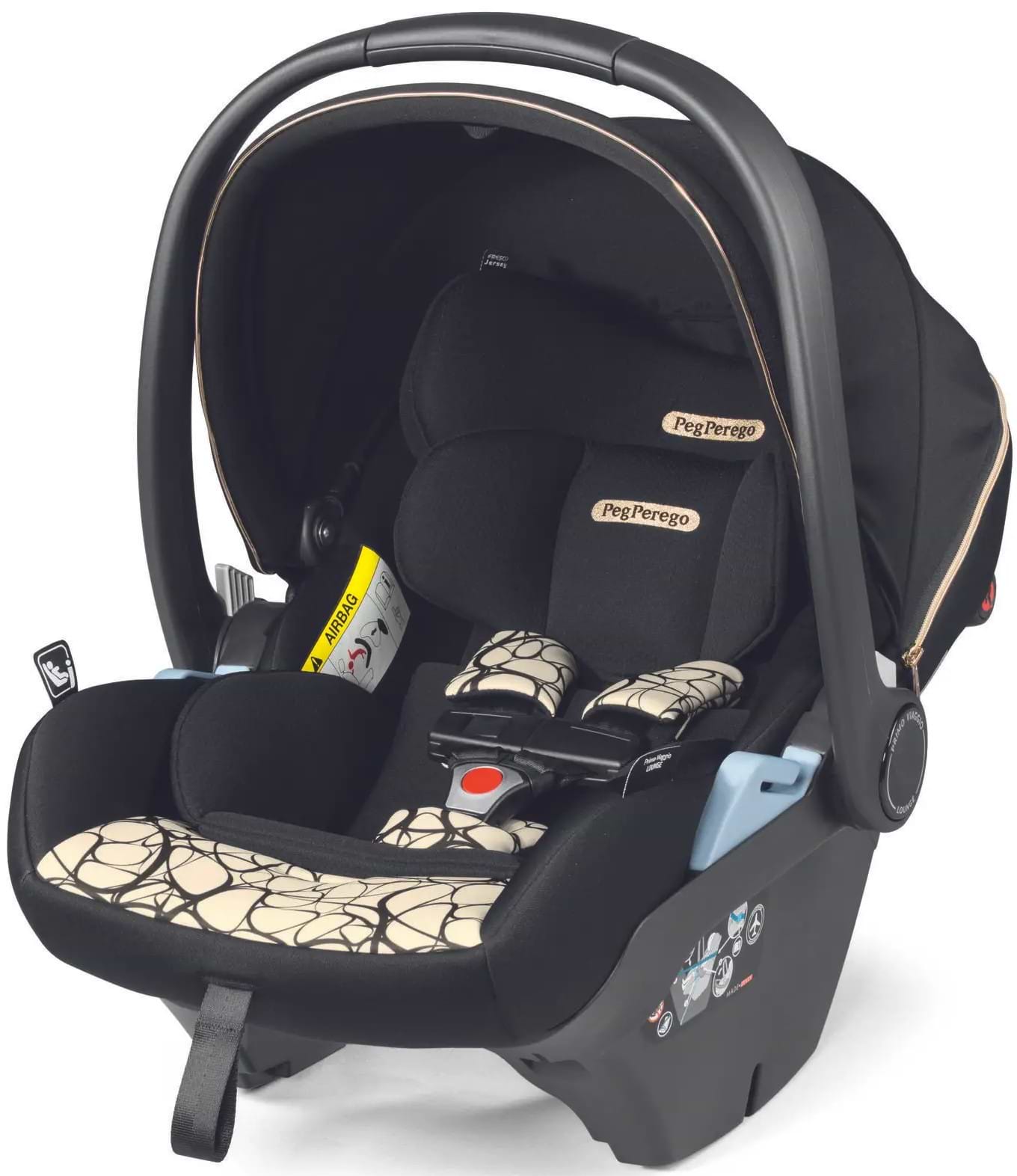 Автокресло Peg-Perego Primo Viaggio Lounge Black Shine (IMLO000000DX13) - Фото 1