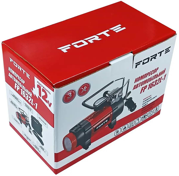 Фото - Автокомпрессор Forte FP 1632L-1