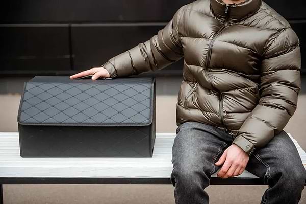 Фото - Сумка-органайзер в багажник Poputchik 55х30х30 см М (03-142-2Д)