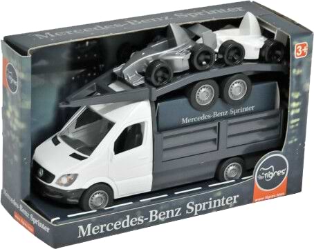 Автотранспорт Tigres "Mercedes-Benz Sprinter" бортовий з лафетом Білий (39670) - Фото 1
