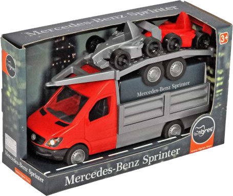 Фото - Автотранспорт Tigres "Mercedes-Benz Sprinter" бортовий з лафетом Червоний (39669)
