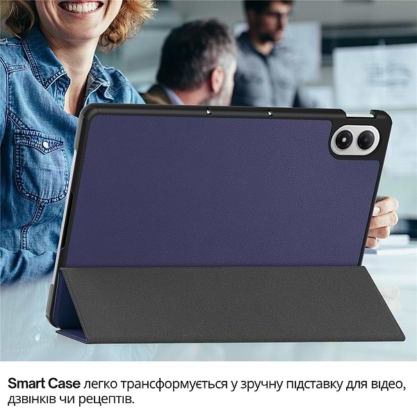 Фото - Чохол для планшету BeCover Smart Case for Xiaomi Redmi Pad 2 Pro 12.1" Deep Blue (714629)